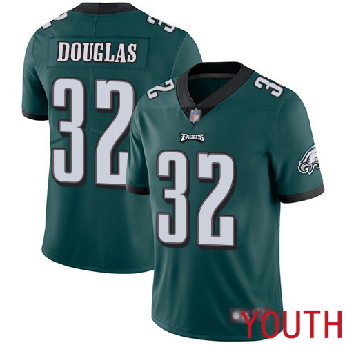Youth Philadelphia Eagles #32 Rasul Douglas Midnight Green Team Color Vapor Untouchable NFL Jersey Limited